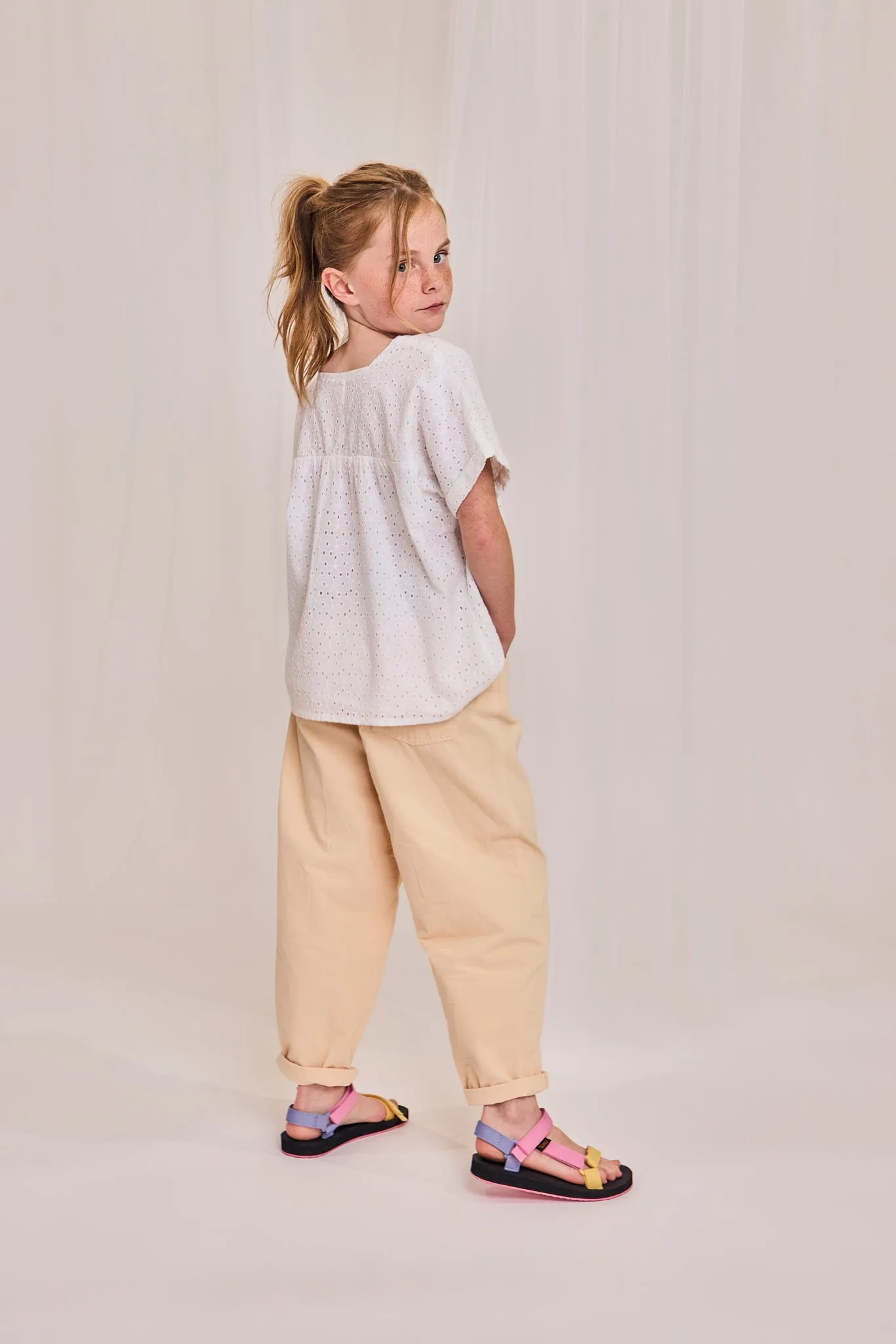 Coco Rippstop-Hose 000116 - Creme Ao76 Kleidung Jungen Mädchen