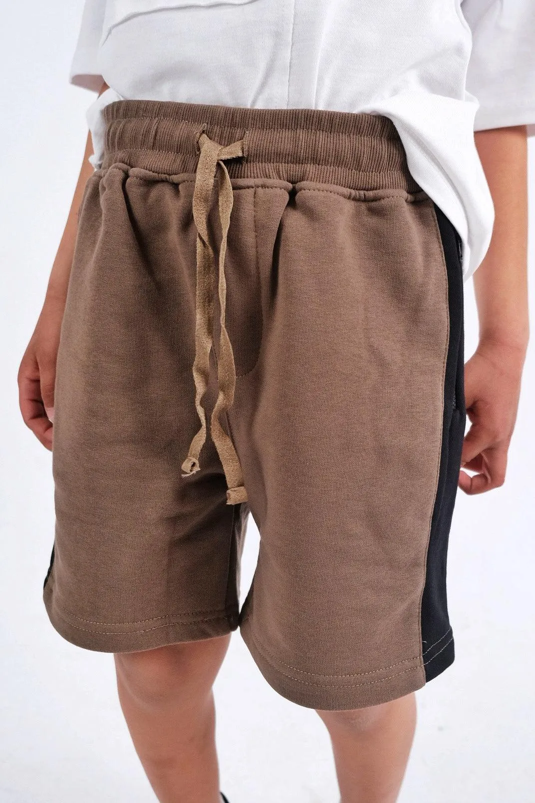 Kuschelige Kaffee-Shorts