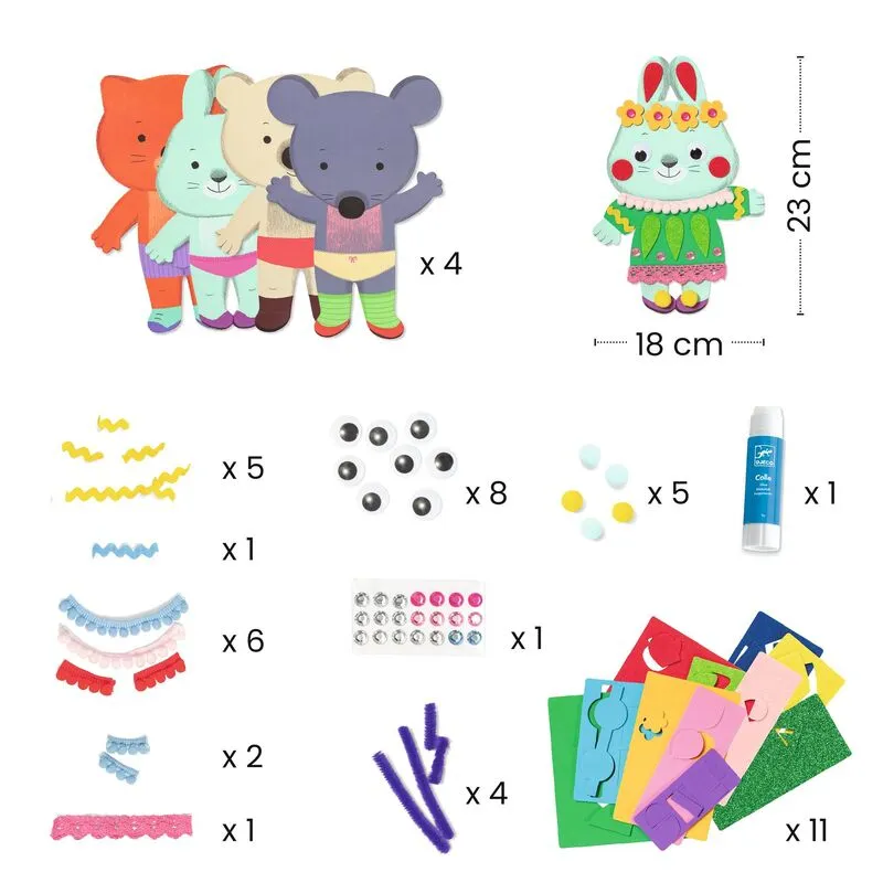 Collage-Set - Kleine Lieblinge