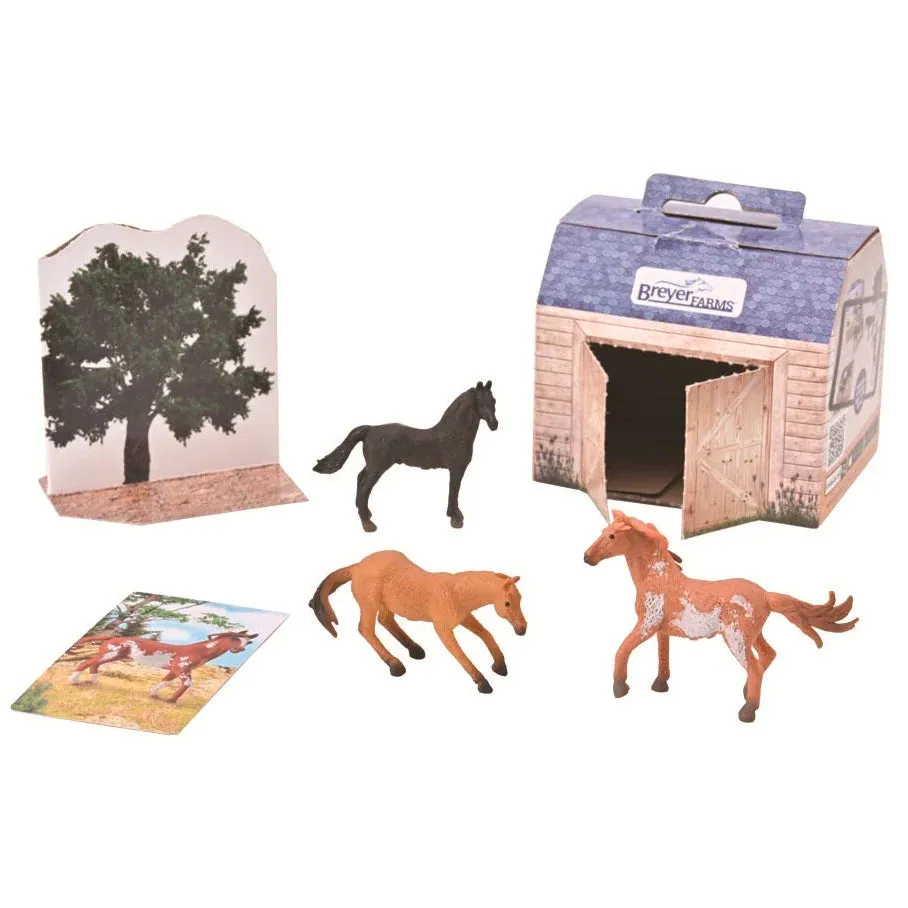 Collecta Mini Pferdestall-Set