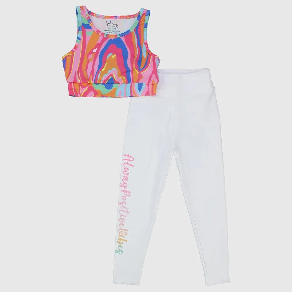 Buntes 2-teiliges Outfit-Set