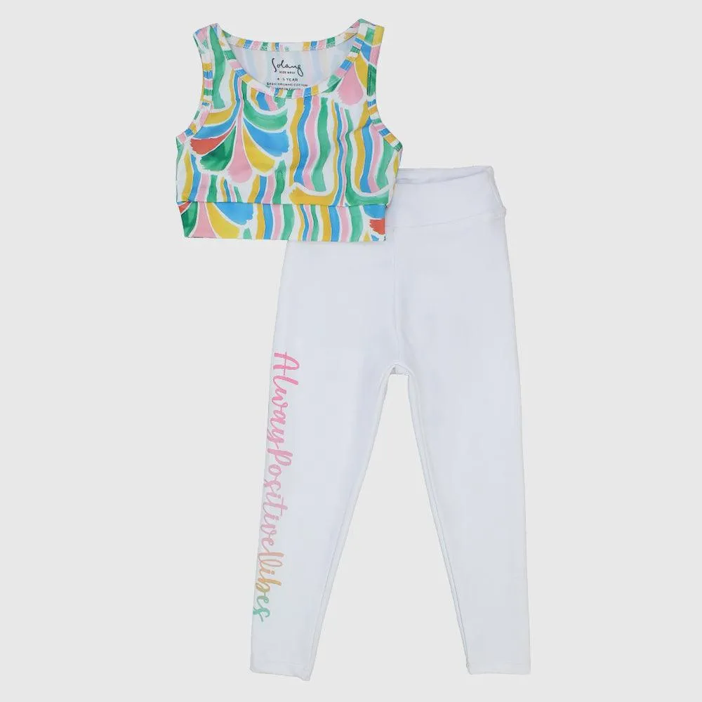 Buntes 2-teiliges Outfit-Set