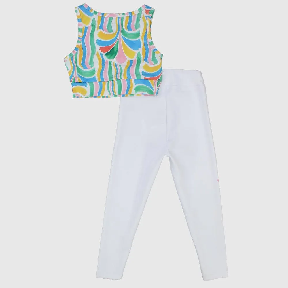 Buntes 2-teiliges Outfit-Set