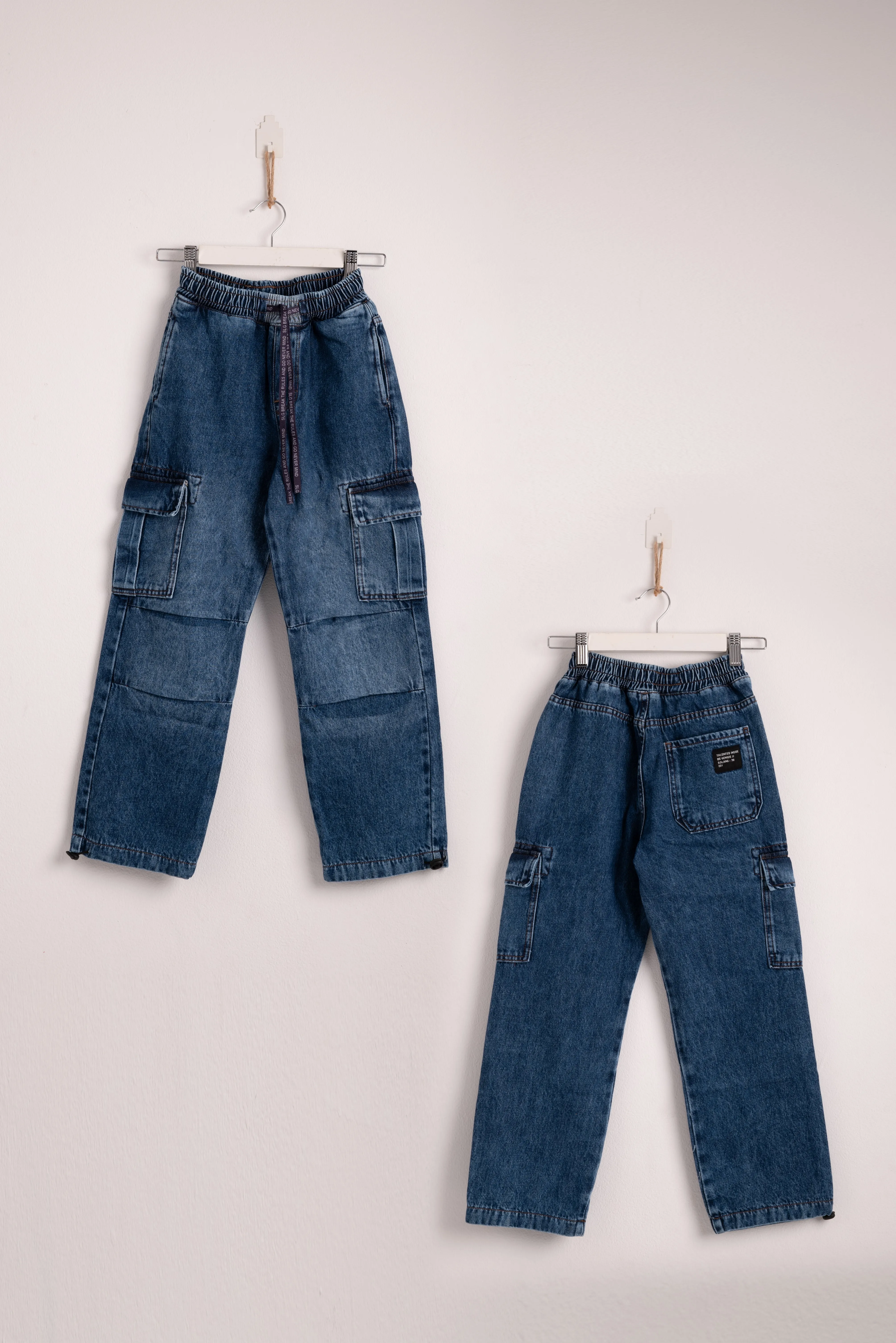 Bequeme Cargo-Jeans