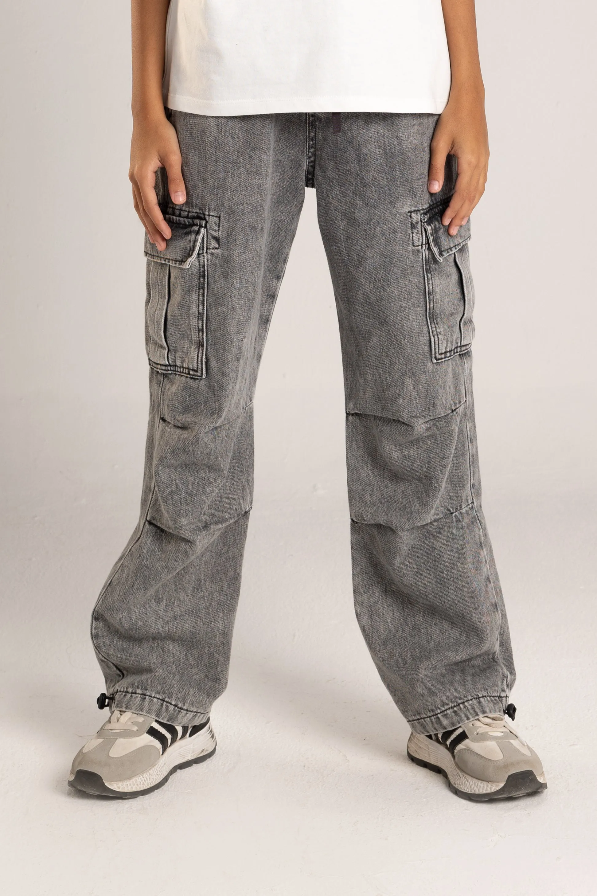 Bequeme Cargo-Jeans
