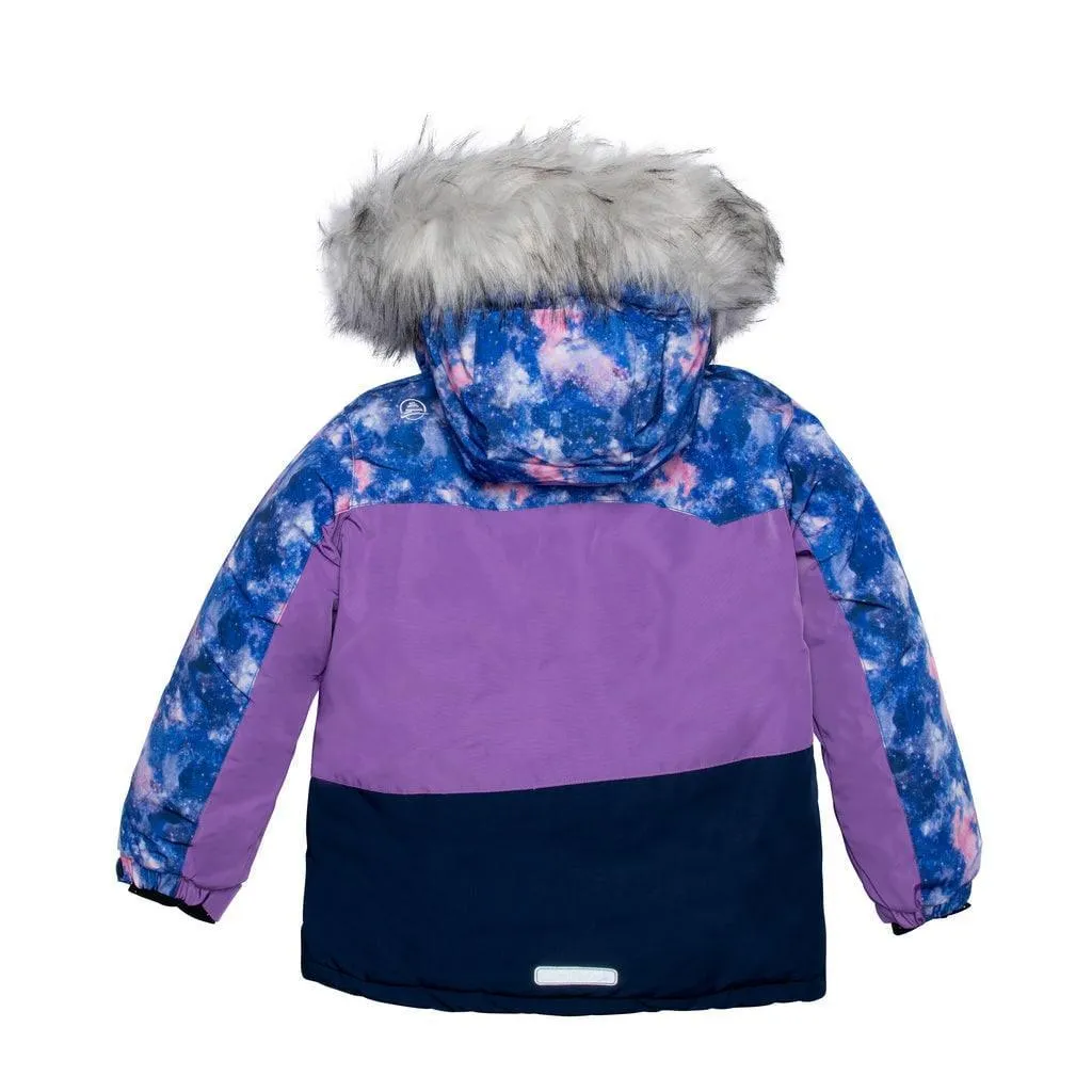 Conifere Billow Charm Mädchen Schneeanzug-Set - Marine Babykids Conifere