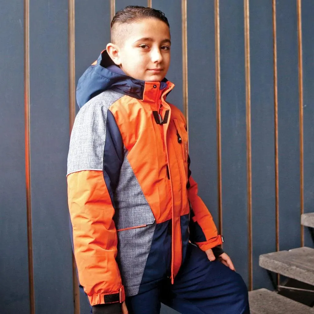 Conifere Blazy Tango Boys Schneeanzug-Set - Orange Babykids Conifere