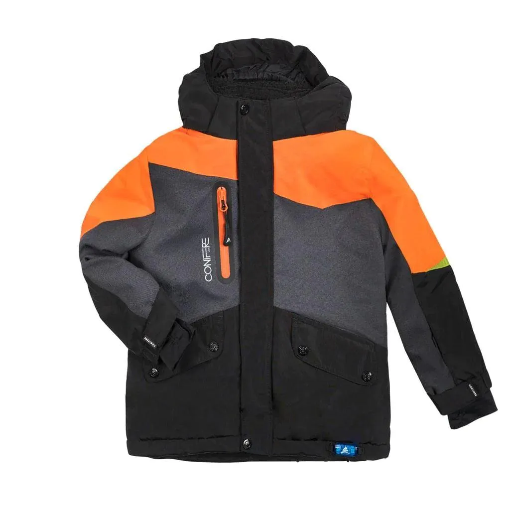 Conifere Jungen Drill Schneeanzug Set - Orange Babykids Conifere