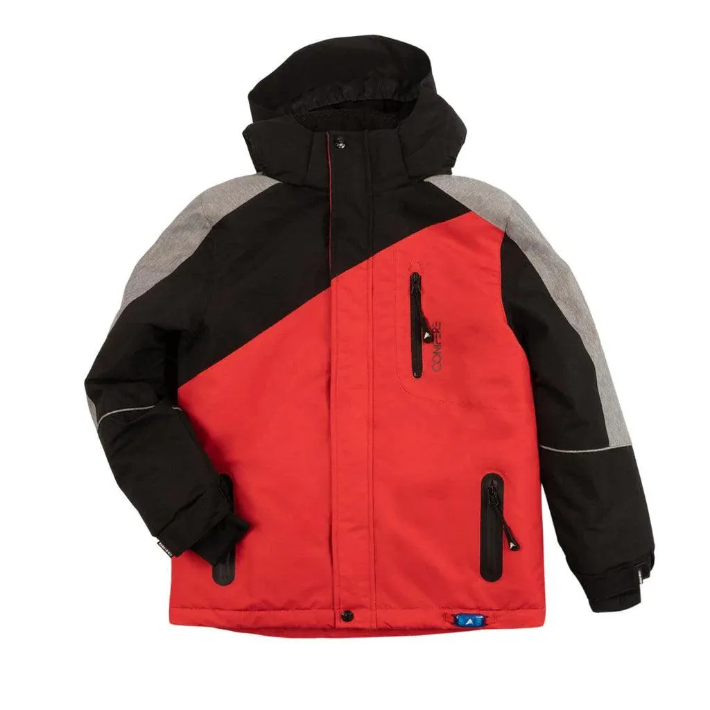 Conifere Flash Boys Schneeanzug-Set - Rot Babykids Conifere