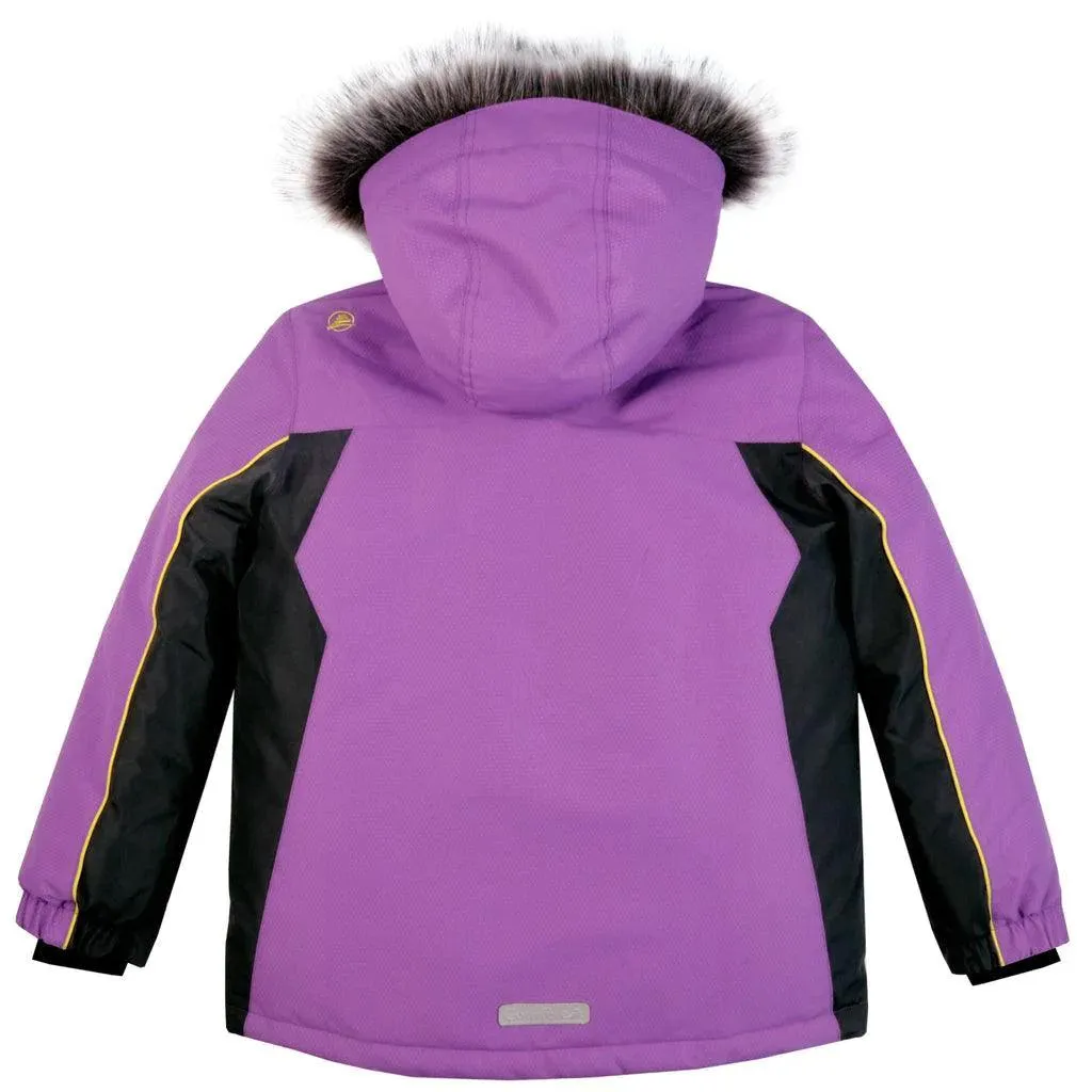 Conifere Mädchen Lila Ästhetik Schneeanzug Set Babykids Conifere
