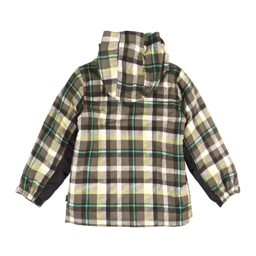 Conifere Green Check Jungen 3-in-1 Jacke Babykids Conifere