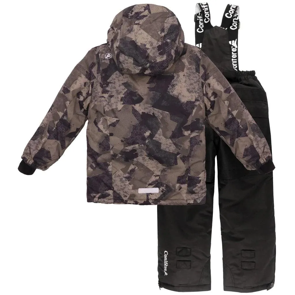 Conifere Militär-Khaki Mädchen Schneeanzug-Set Babykids Conifere