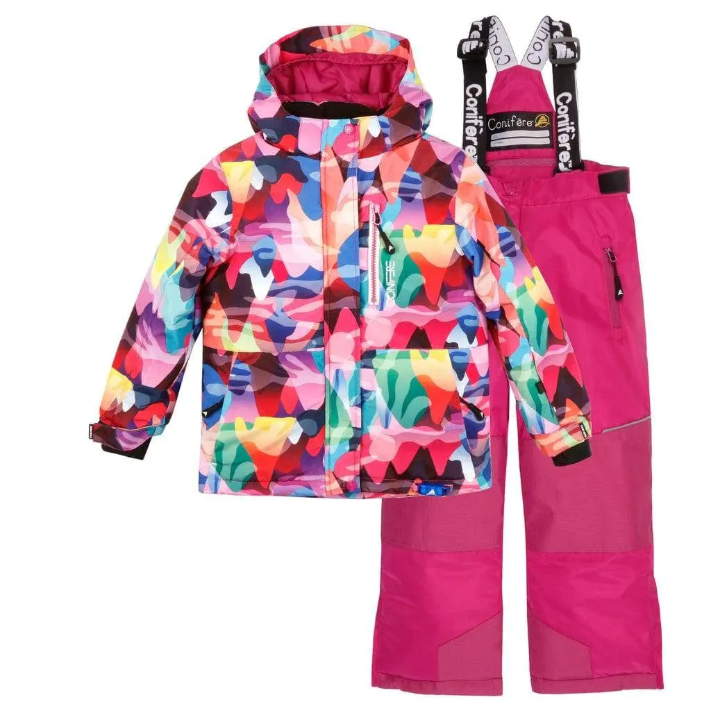 Conifere Rainbow Spark Mädchen Schneeanzug-Set Babykids Conifere