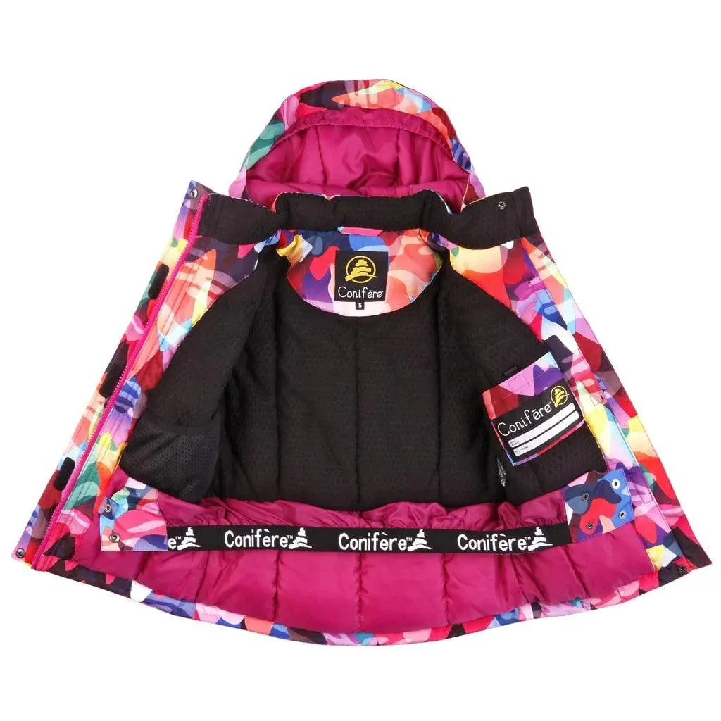 Conifere Rainbow Spark Mädchen Schneeanzug-Set Babykids Conifere
