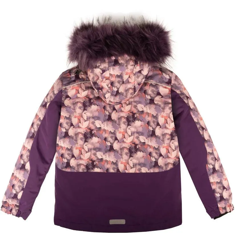 Conifere ROSA - Schneeanzug für Mädchen - Lila (Größe 10) Babykids Conifere