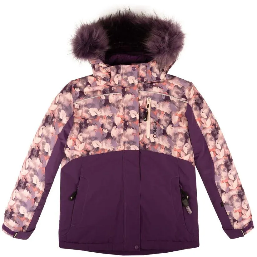Conifere ROSA - Schneeanzug für Mädchen - Lila (Größe 10) Babykids Conifere