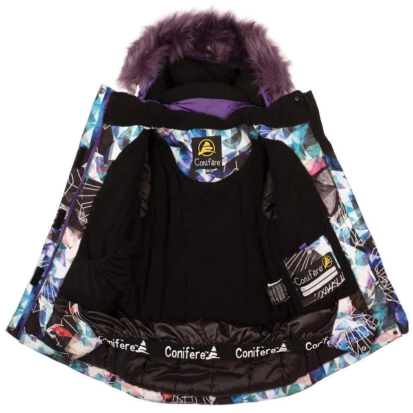 Conifere TAKLA - Mädchen Kaleidoskop Schneeanzug - (Größen 7 & 10) Babykids Conifere