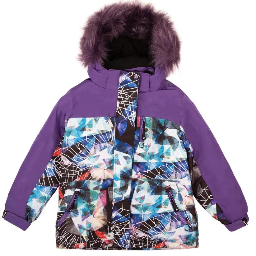 Conifere TAKLA - Mädchen Kaleidoskop Schneeanzug - (Größen 7 & 10) Babykids Conifere