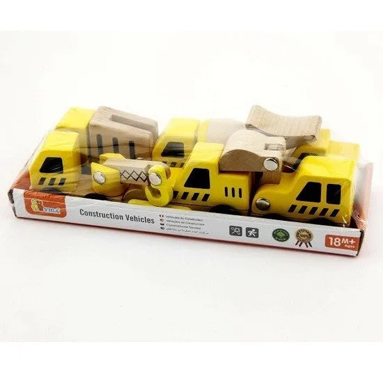 Bauwagen-Set aus Holz Viga