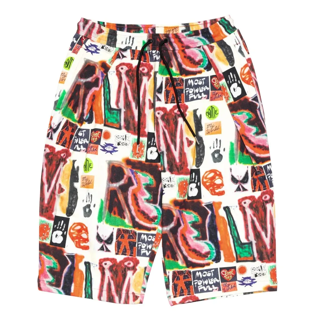 Converse - Unisex Converse x Come Tees Dreieckige Lange Shorts (10023510 A01)