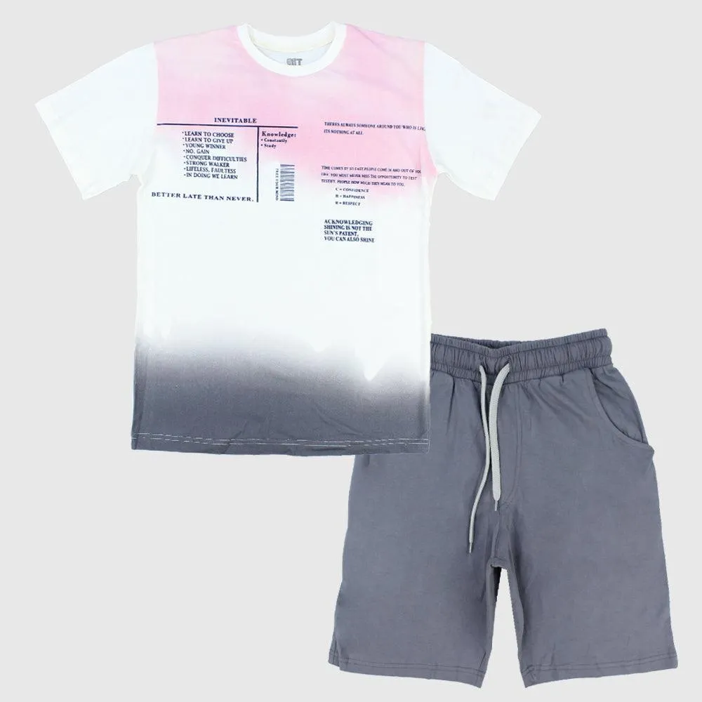 Coole Kurzarm-Pyjama