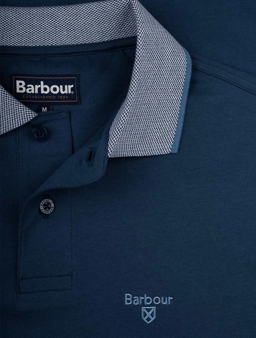 Cornsay Polo Dunkelblauer Denim