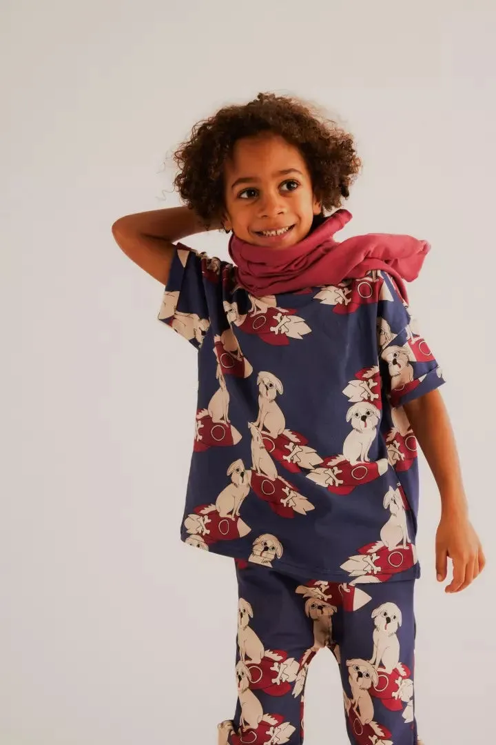 Cosmodog Navy T-Shirt von Dear Sophie – FINAL SALE