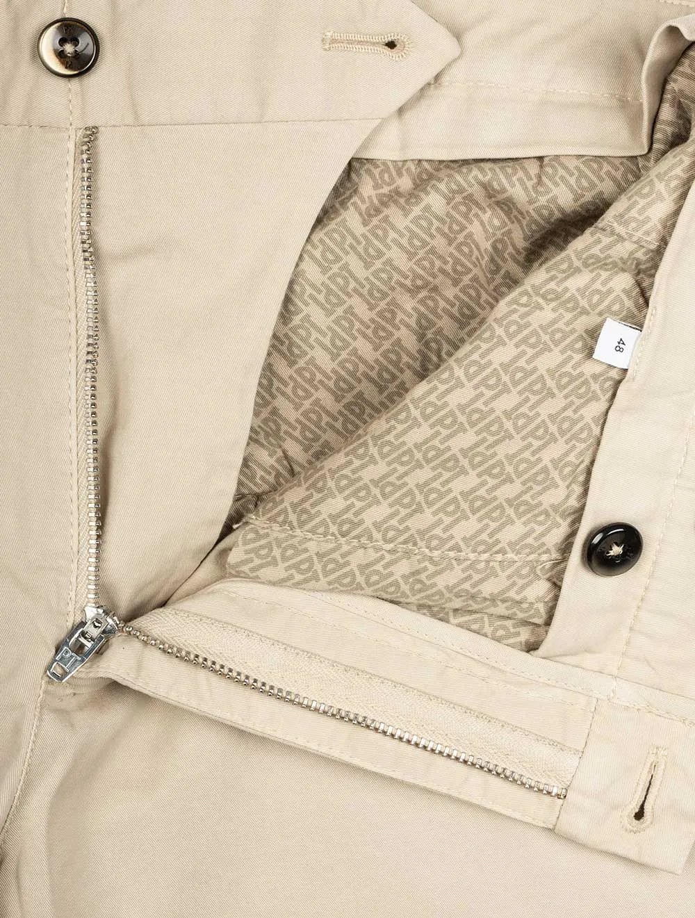 Baumwoll-Shorts Beige