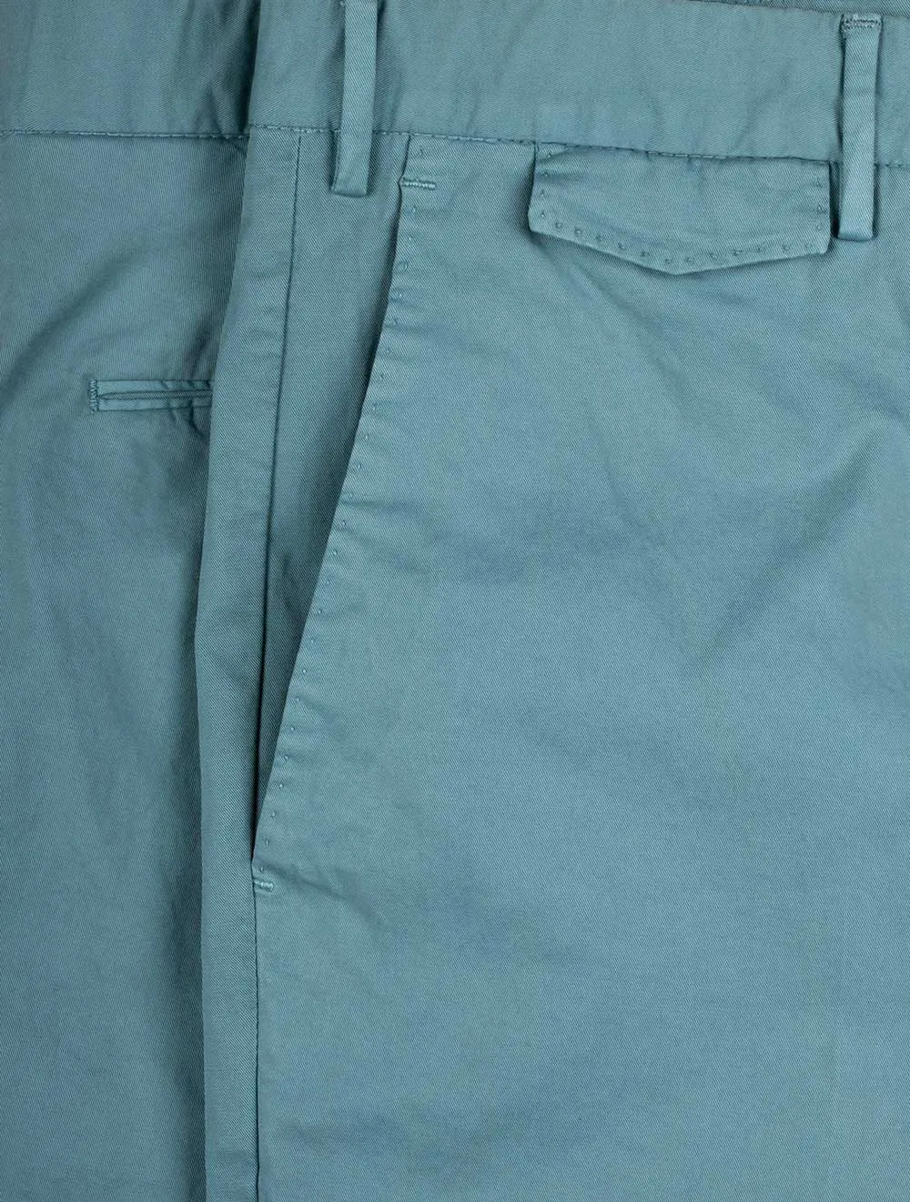 Baumwoll-Shorts Entenei Grün