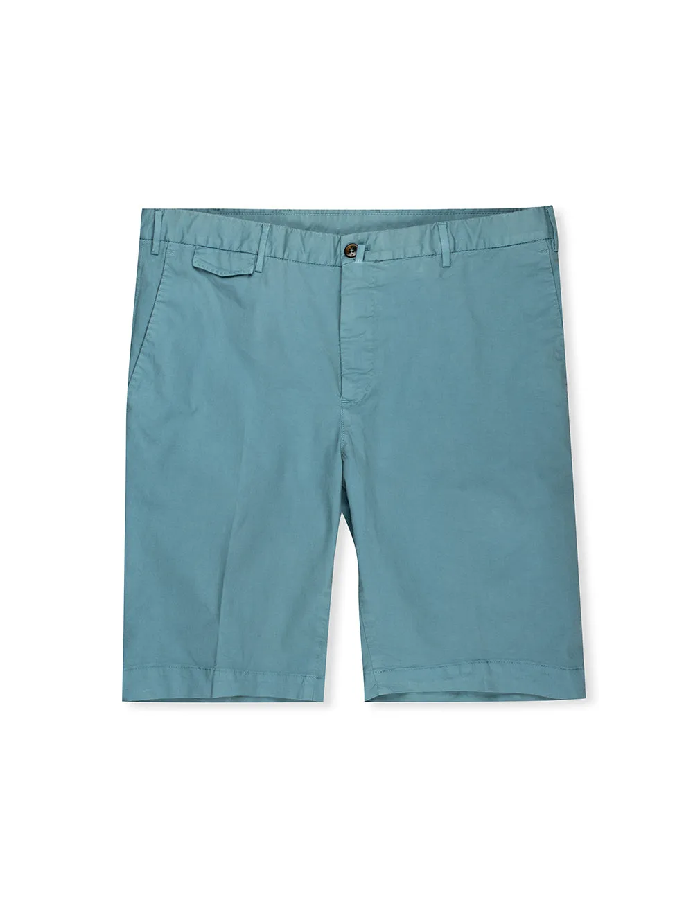 Baumwoll-Shorts Entenei Grün