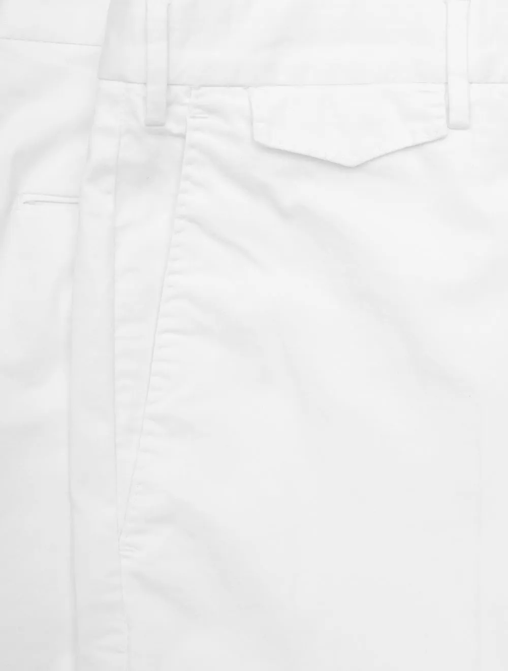 Baumwoll-Shorts Weiß