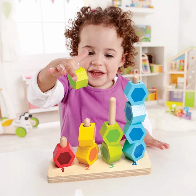 Hape Zählstapel-Set aus Holz