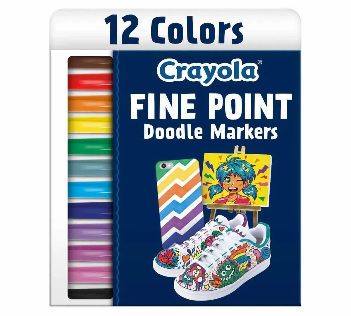Crayola Permanent Marker mit Feinspitze