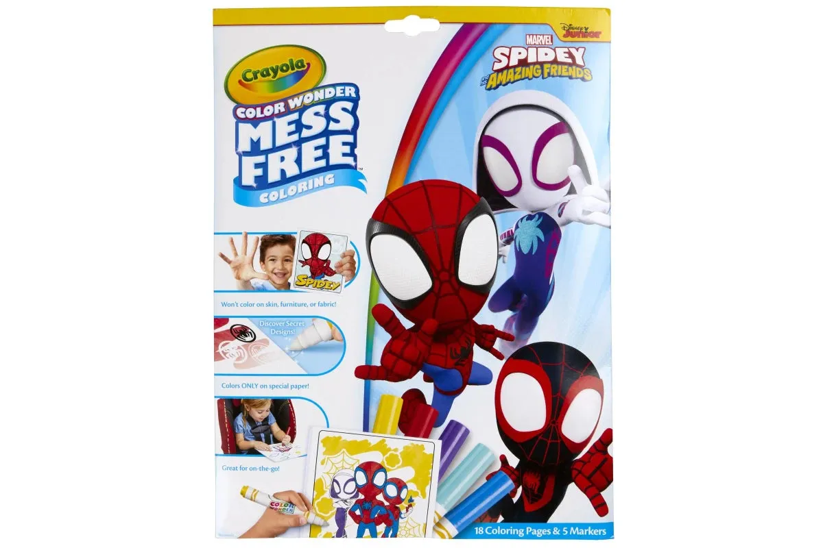 Crayola Malen ohne Kleckern - Spidey und seine tollen Freunde