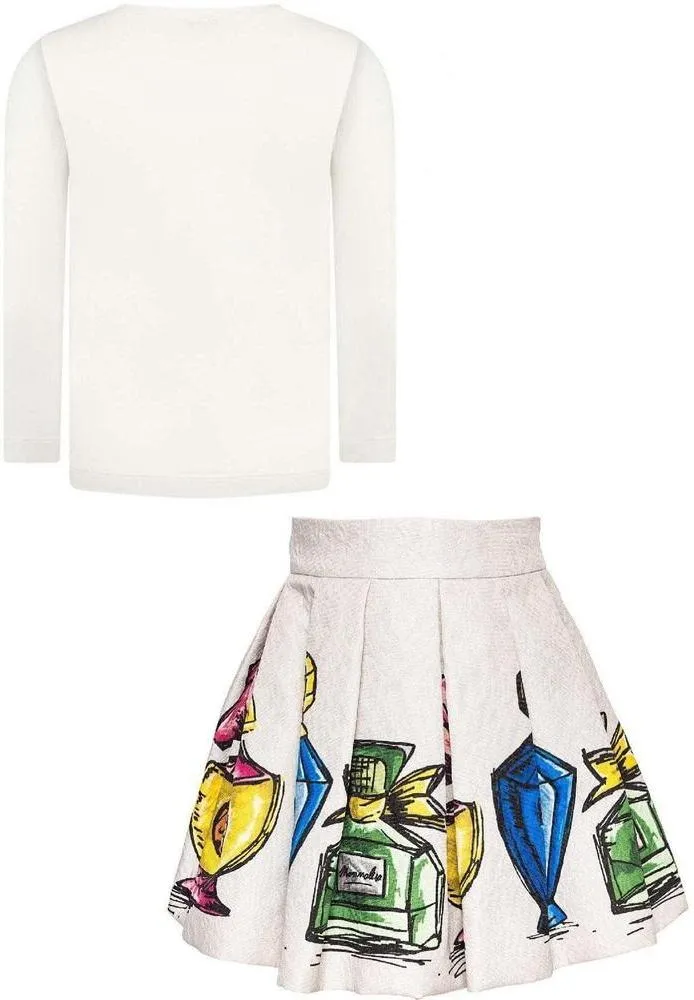 Creme 'Parfüm' Top & Rock-Set