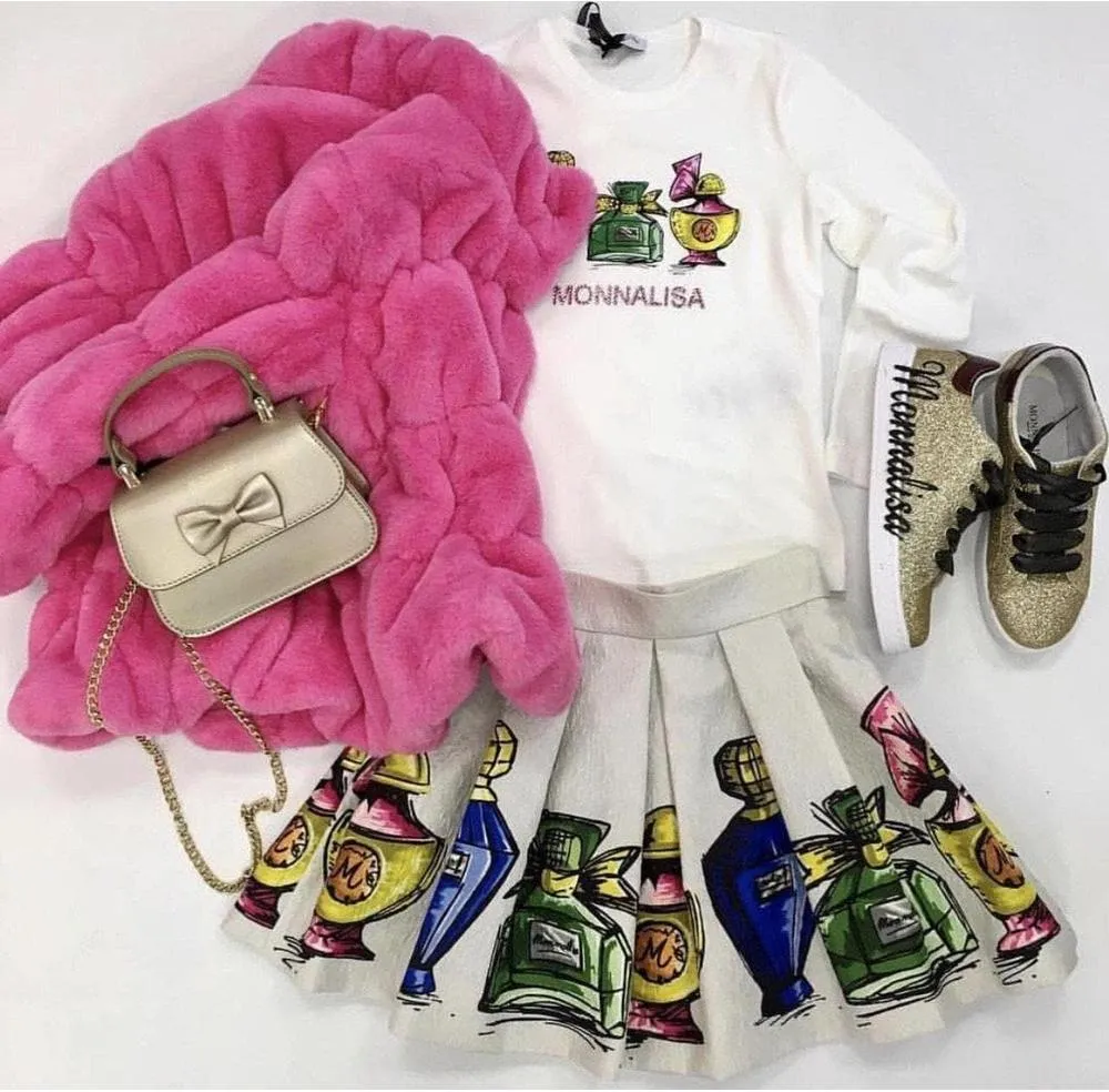 Creme 'Parfüm' Top & Rock-Set