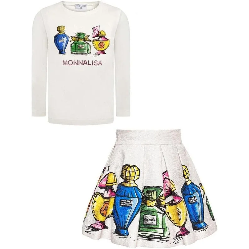 Creme 'Parfüm' Top & Rock-Set