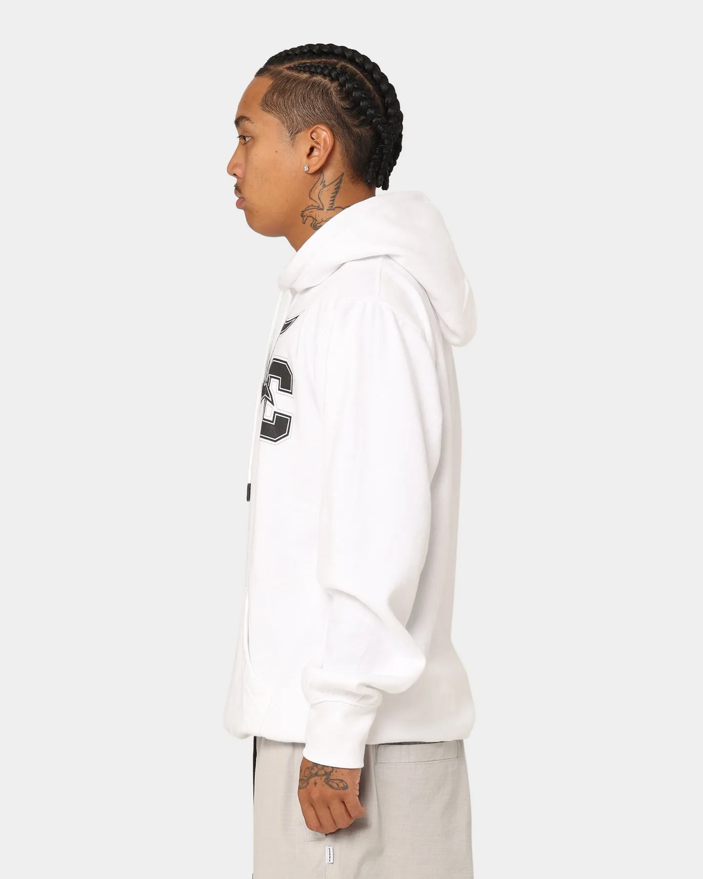 Crooks & Castles Varsity Von Altem Hoodie Weiß