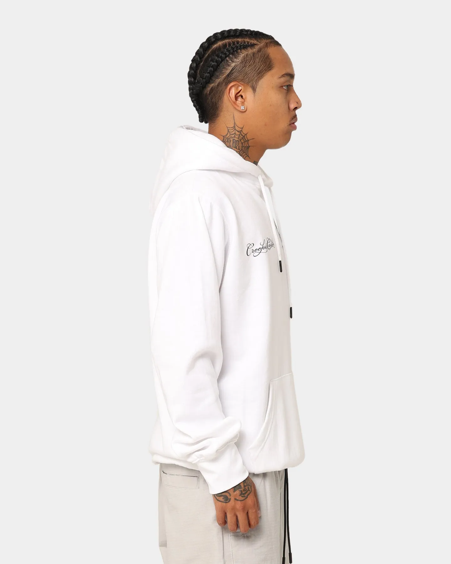 Crooks & Castles Varsity Von Altem Hoodie Weiß