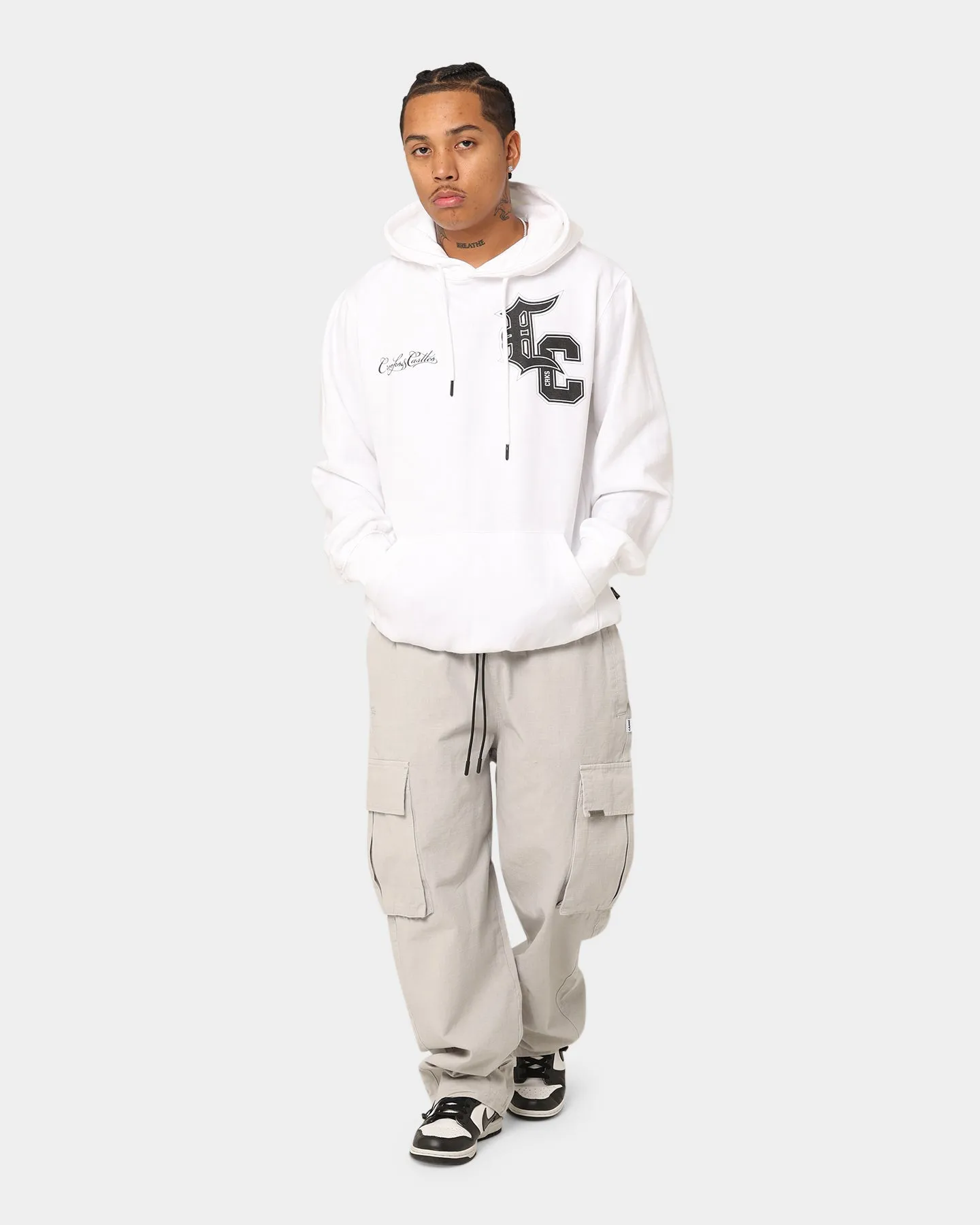 Crooks & Castles Varsity Von Altem Hoodie Weiß