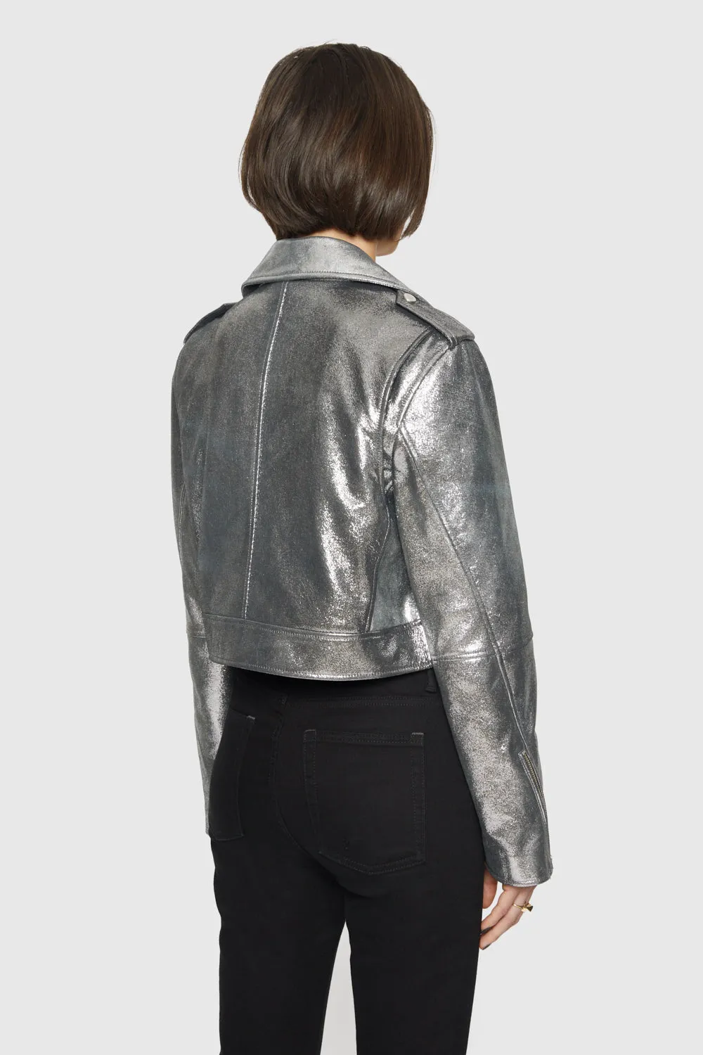 Cropped Jett Moto Jacke