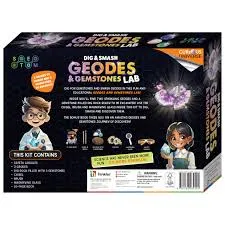 Neugieriges Universum Graben und Zertrümmern Geoden-Set