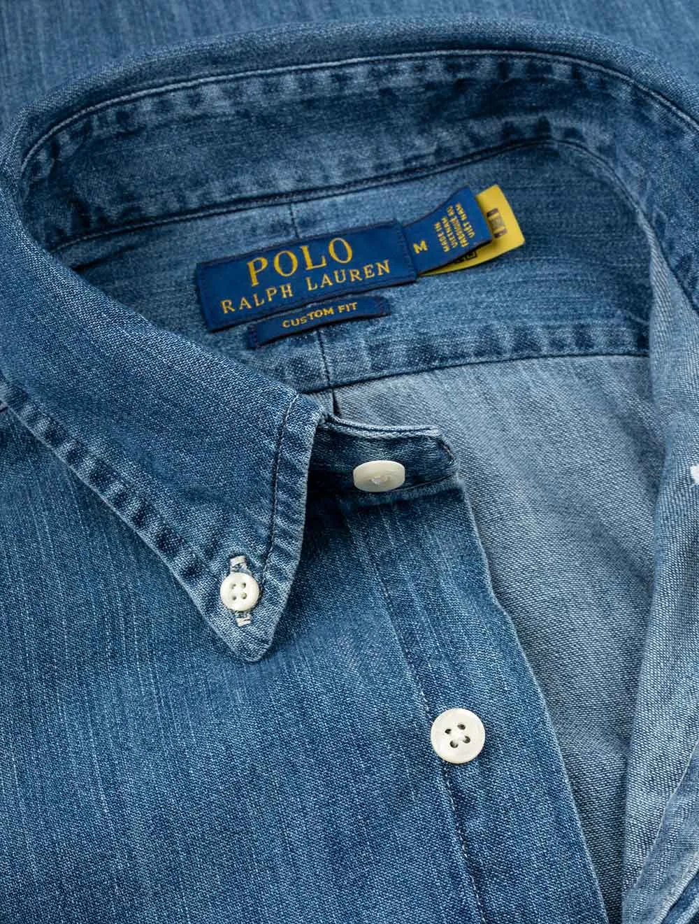 Maßgeschneidertes Denim-Hemd Denim