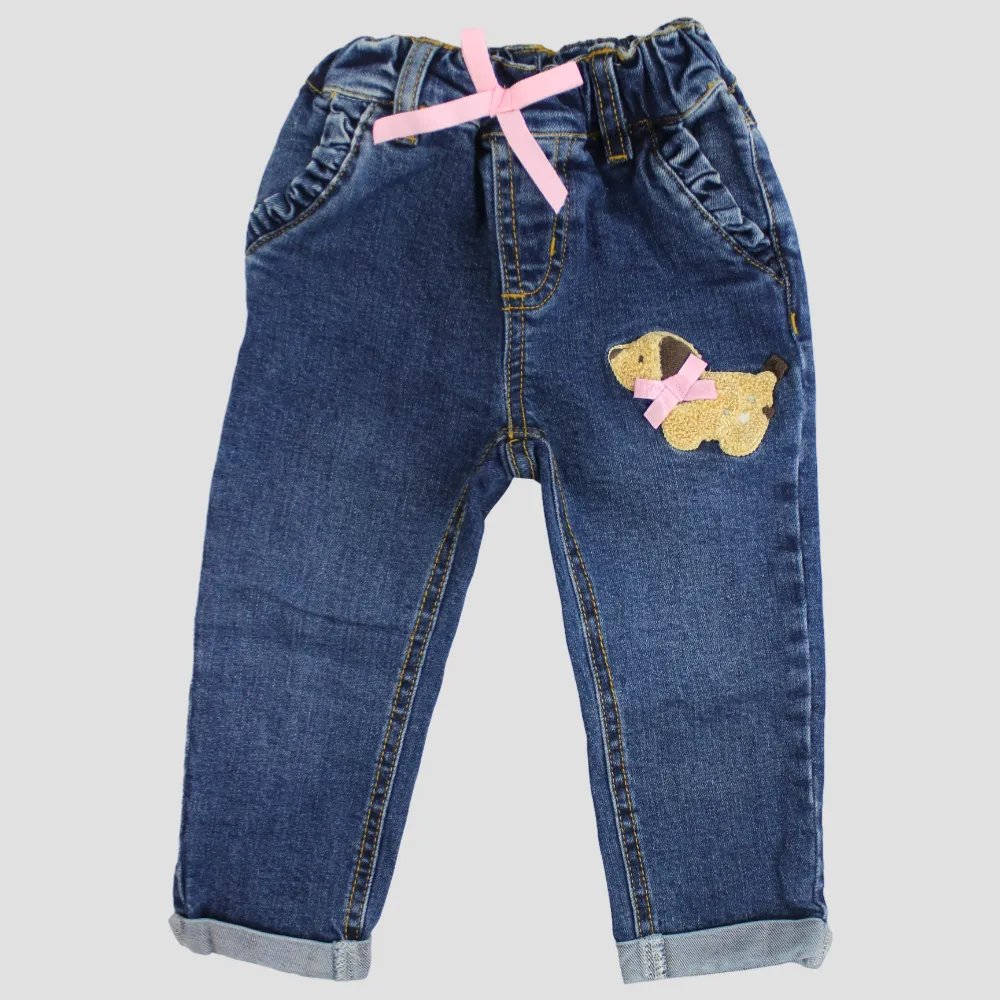 Niedliche Welpen Bequeme Jeans