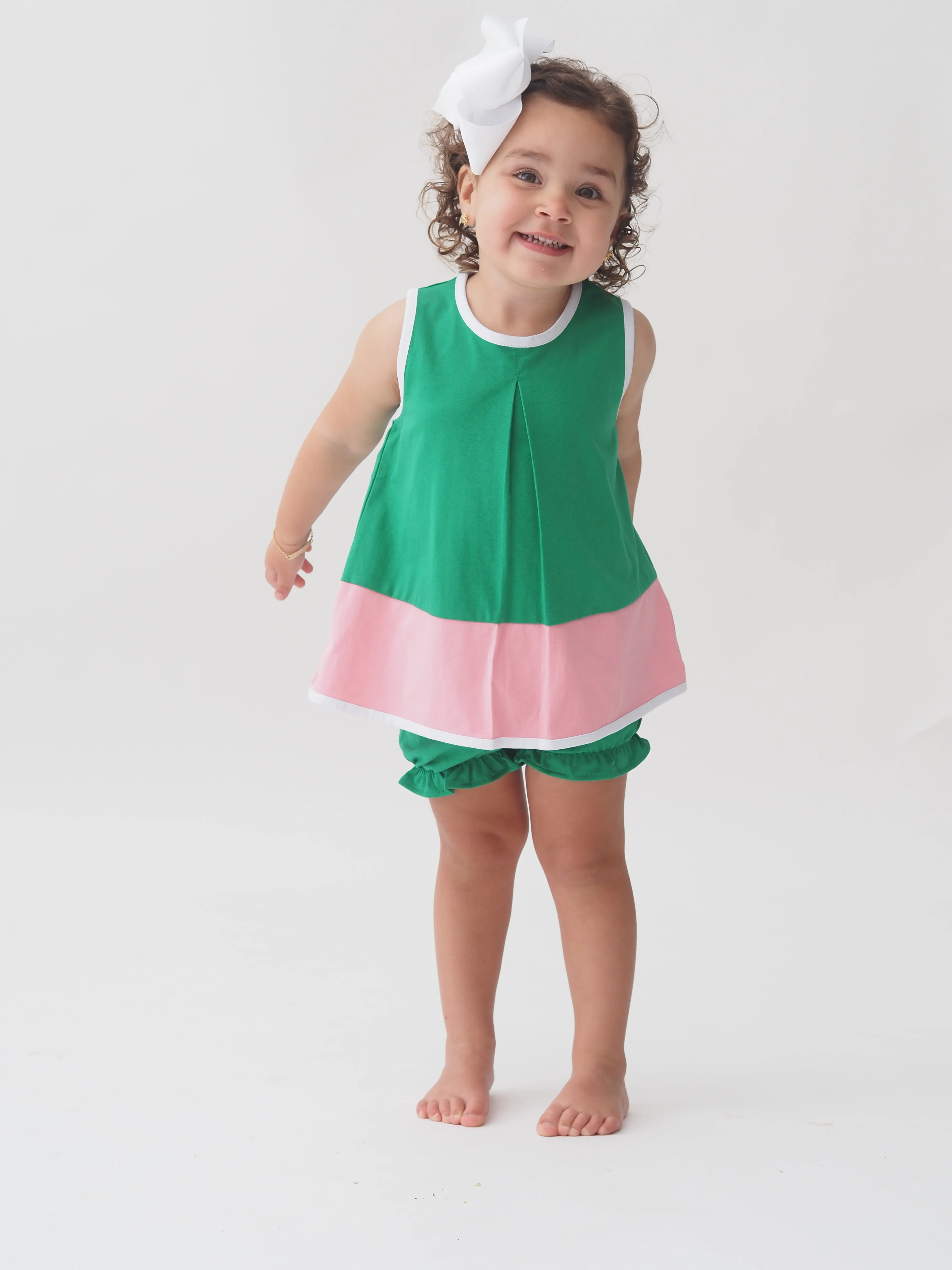 Cypress Row Country Club Mädchen Bloomer Set