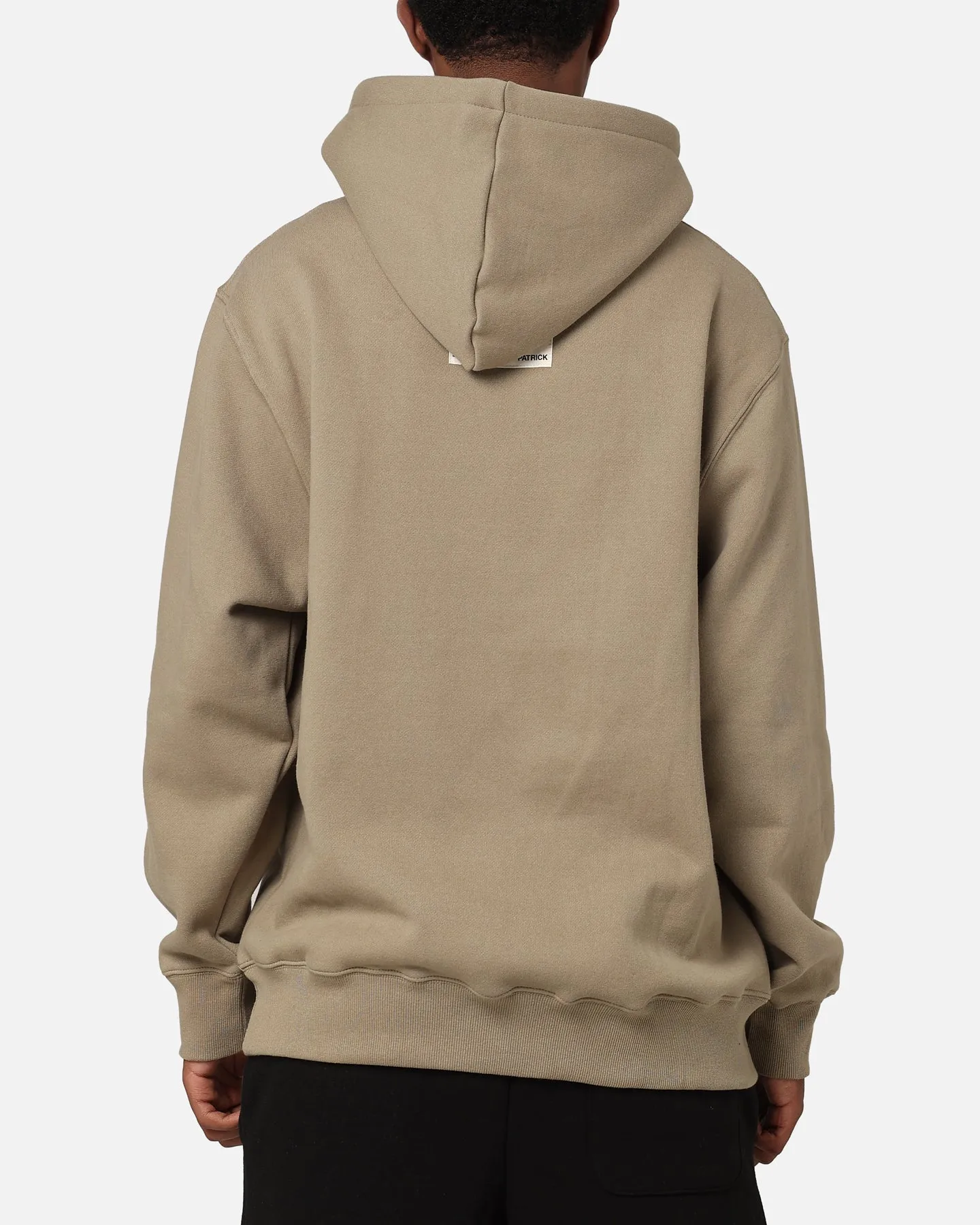 Daniel Patrick Surplus Logo Hoodie Gewaschen Olive