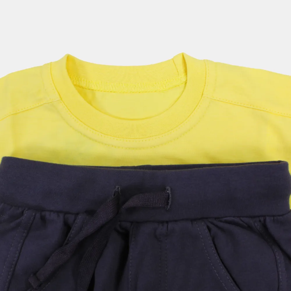 Dark Knight Jungen Kurzarm-Pyjama-Set aus Baumwolle
