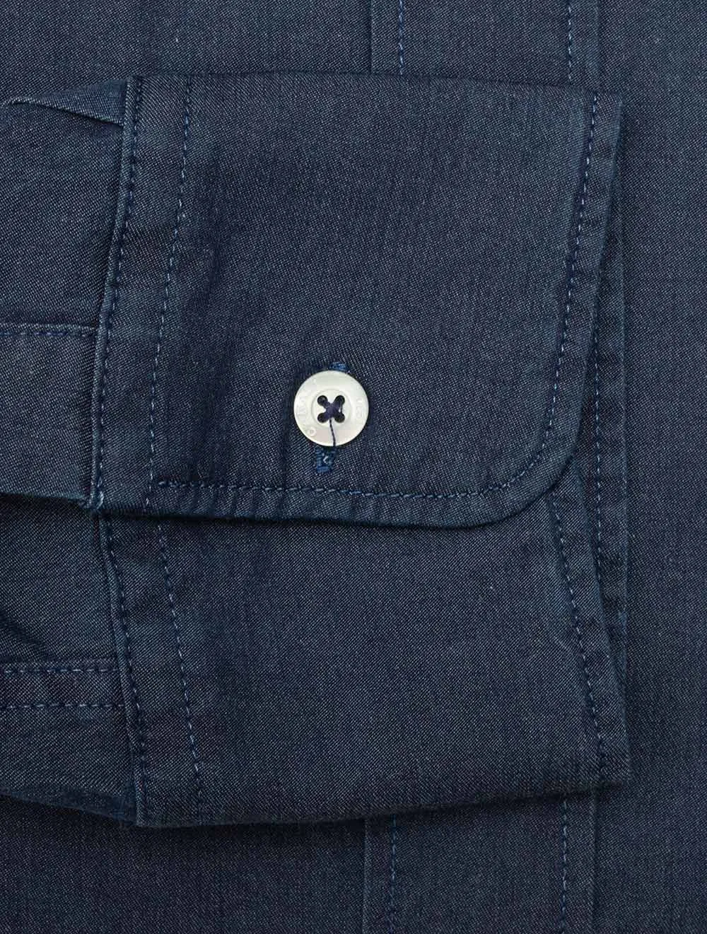 Denimhemd Blau