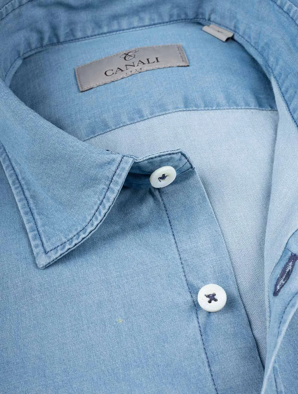 Denimhemd Blau