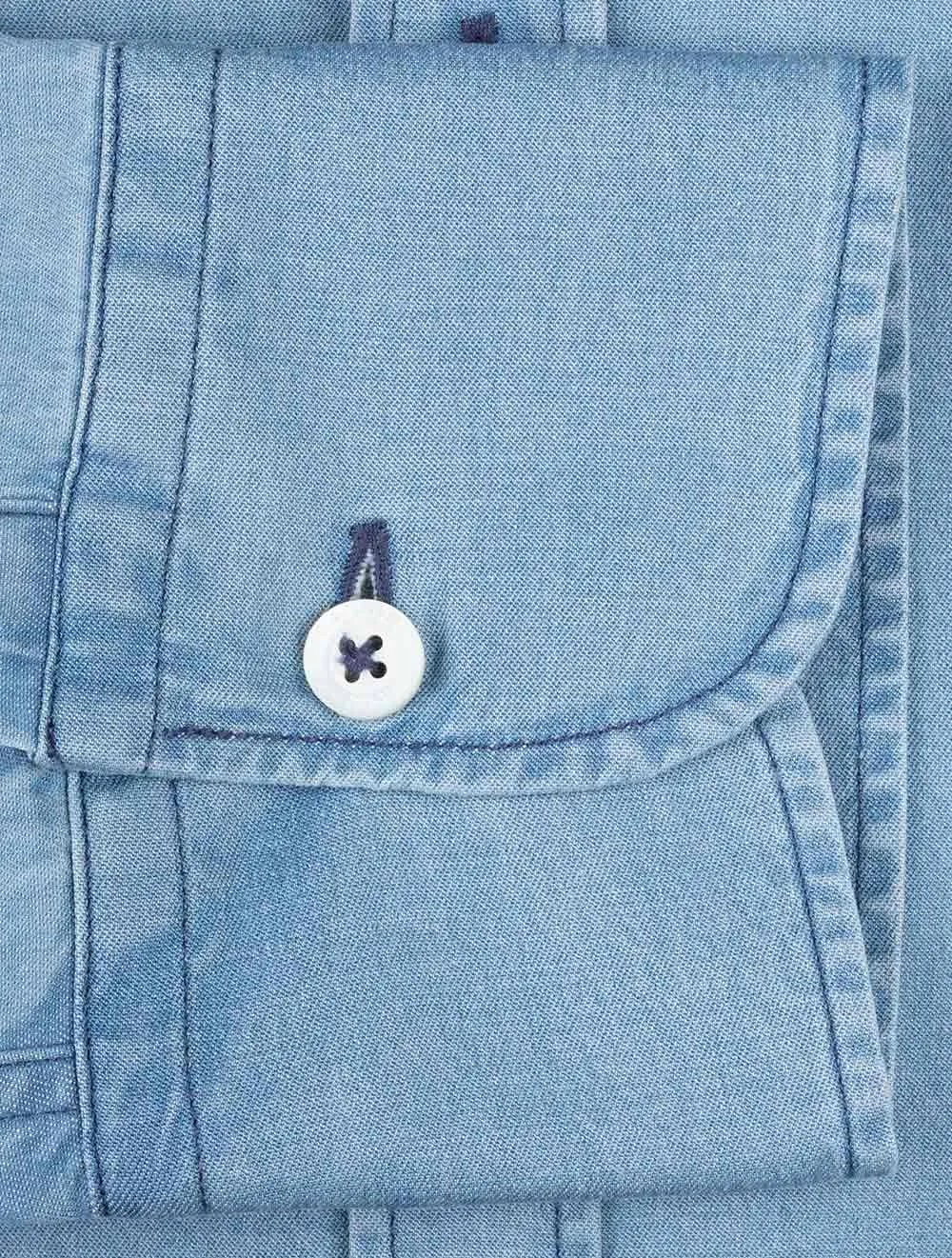 Denimhemd Blau